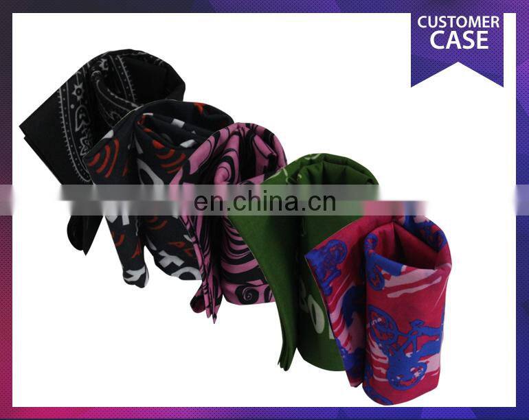 Hot selling factory price MOQ 10 triangle bandana