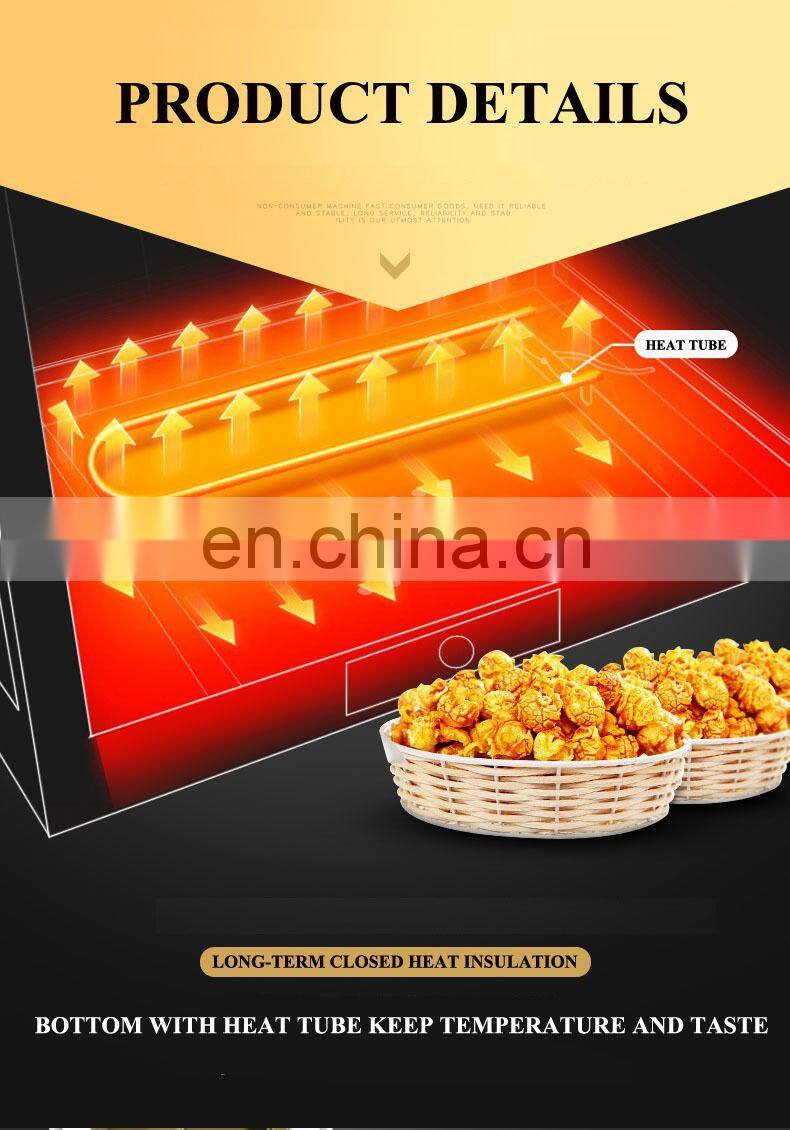 Lowest Price China wholesale price cinema big electric automatic popcorn maker, industrial commercial popcorn machine
