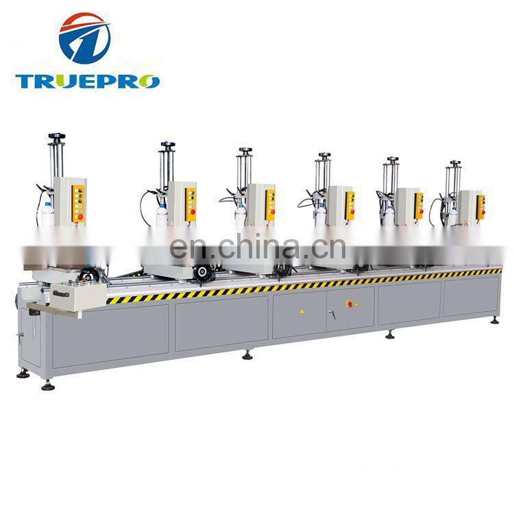 aluminium doors window manufacturing machine multi head drilling machine made in china