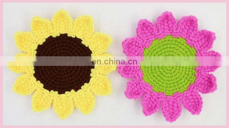 crochet placemat cotton coaster