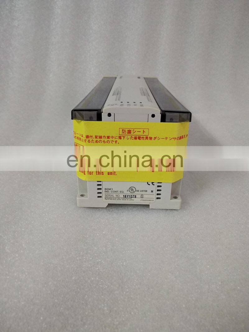 Original Mitsubishi PLC FX 2N-80MR-ES Controller Programmable Logic Controller