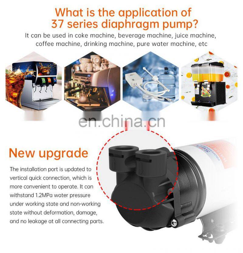 SEAFLO New 220v High Pressure Washer High Suction Coffee Machine Syrup ac water Pump