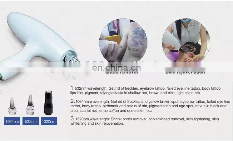 Newest Tattoo Remove Laser Machine/Q Switch ND Yag Laser Beauty Device