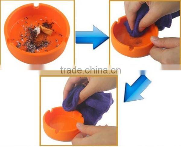 Cheapest Silicone Ashtray Eco Friendly Black Shatterproof Cigar Funny Ashtray Rubber Silicone Ashtray