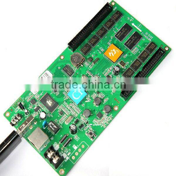 1/4 scan rgb controller, cheap hd-c1 full color led display card, p10 rgb led display control card