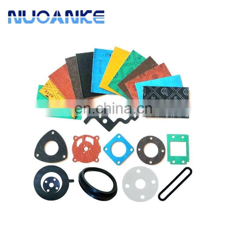 China Factory Custom Rubber Gasket NBR FKM Silicone EPDM PTFE Flat Rubber Washer Square O Ring