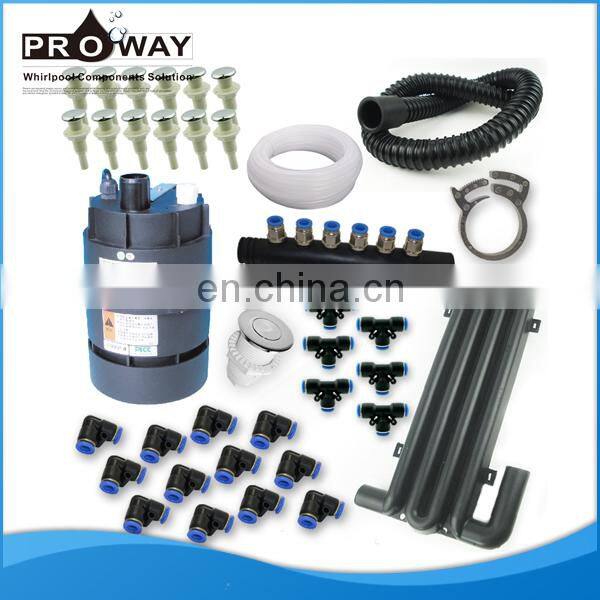 European Style Bathtub Heater Pump Whirlpool Black Hydromassage Spa Gas Water Heater