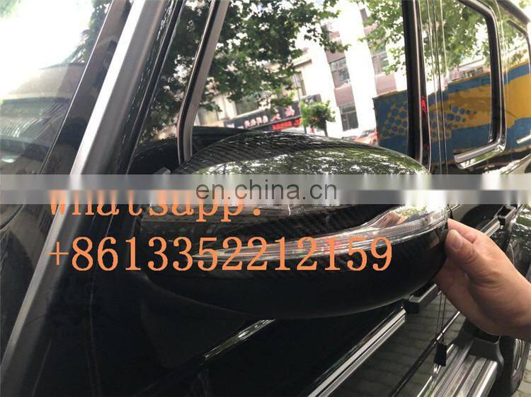 2019year G Class G63 G65 G550 G500 G55 G350 w464 carbon fiber side mirror covers for G wagon W464