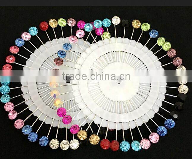 B068 HOT SALE 2014 BIG DIAMOND MUSILM BROOCH HIJAB SCARF PINS