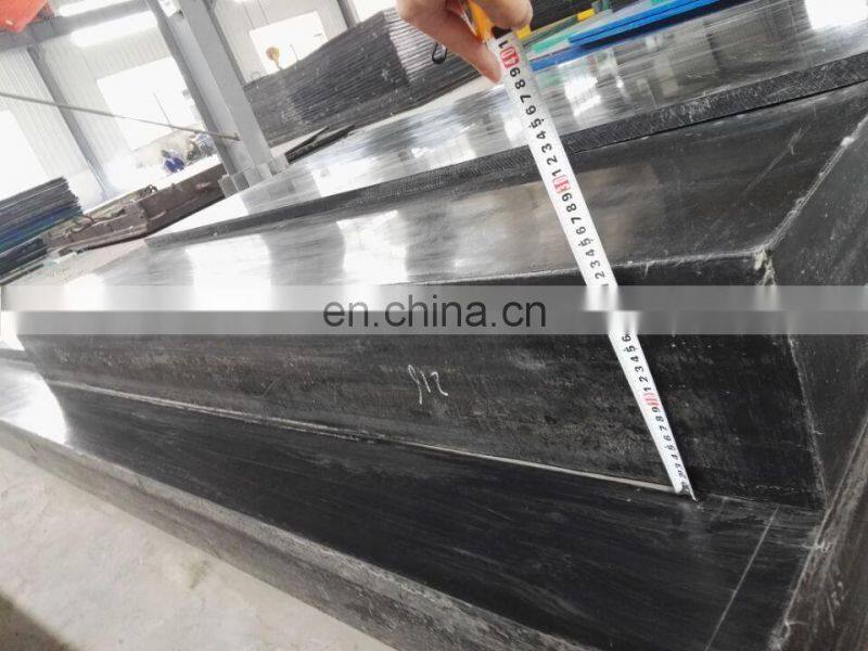 Thermoplastic UHMWPE hard plastic sheet solid thick polyethylene block/recycled uhmwpe sheet