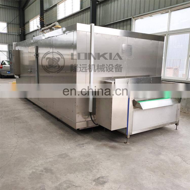 1000 kg / h  Automatic Fryed Potato Flakes Chips Making Machine industry french fries production line