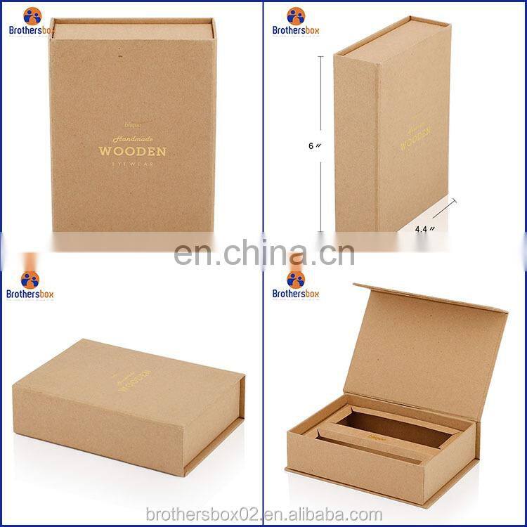 Handmade whosale custom design luxury beautiful cardboard packaging boxes handmade folding kraft paper gift box