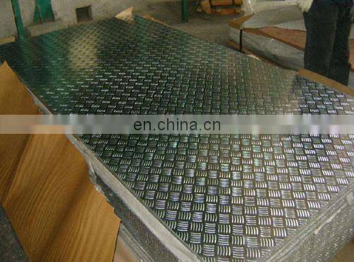 Embossed anti slip 304 stainless steel checkered diamond plate