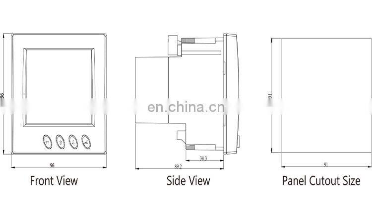 Energy Meter LCD Display Panel High Quality Digital Power Meter