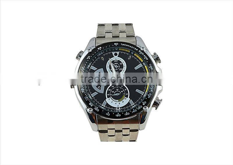 Cheapest DVR hidden 4GB watch Camera 2560*1920 MINI DV DVR night vision camera watch 908-W