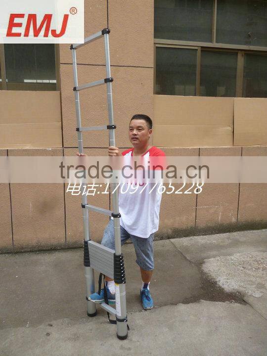 Aluminum portable telescopic ladders 4.1m