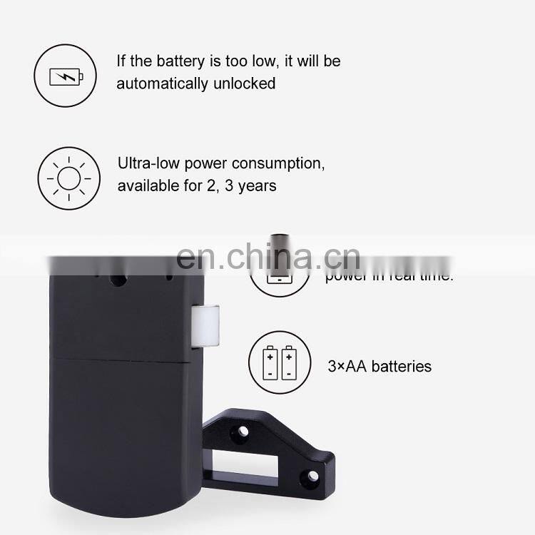 Professional zwave cabinet lock wireless wifi drawer lock