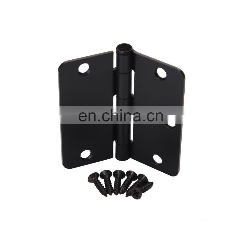 Hardware Accessory Metal Round Corner Furniture Room Door Hinge