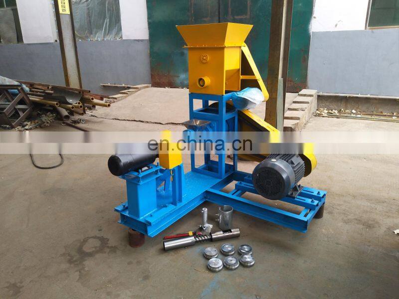 Small Animal Pet Catfish Shrimp Food Making Extruder Floating Fish Feed Pellet Machine