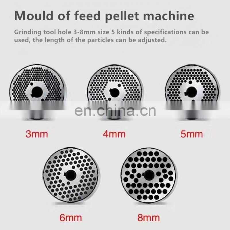 Hot sawdust duck fish rabbit cow chicken sheep animal crusher colloid mill feed pellet machine machinery for sale