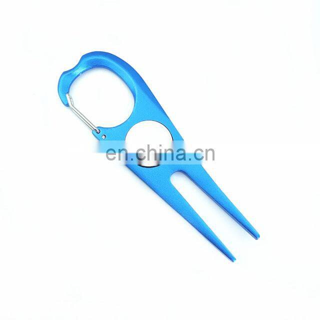 Aluminum Golf Divot Repair Tool Multi Color Custom Golf Club Repair Tool Golf Divot Tool