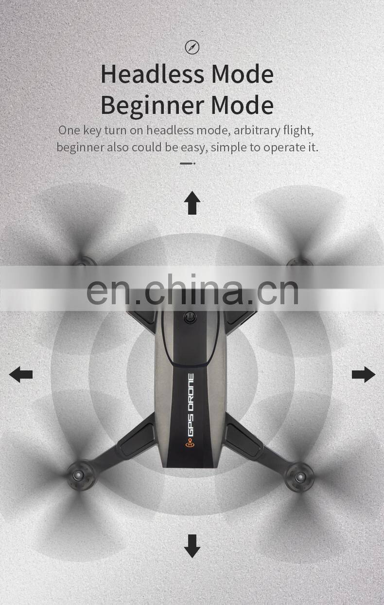 New Trend JJRC X16 6K Camera Gray Optical Flow Brushless RC Drone Quadcopter GPS Foldable 25Mins Profesional UFO for hobby