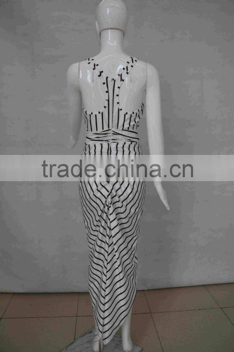 latest dress designs sexy slim halter dress ladies evening dress