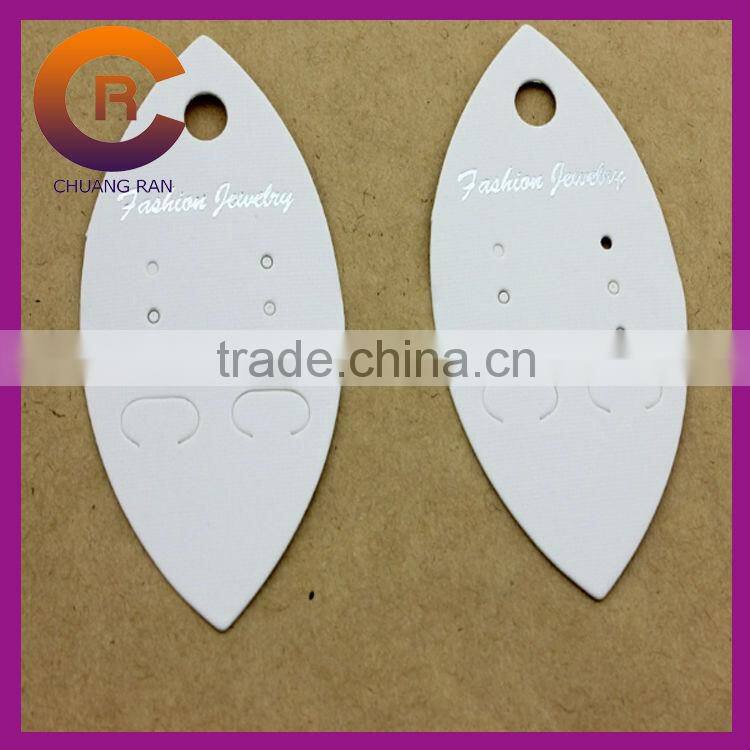 paper decorative jewelry holder for earring and necklace hanging