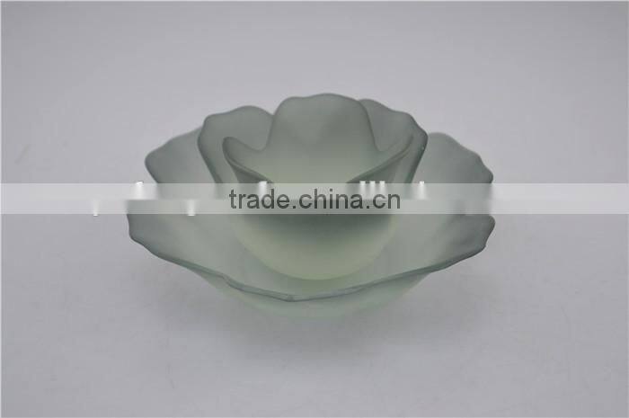 Lotus tealight candle holder candle jar flower candle