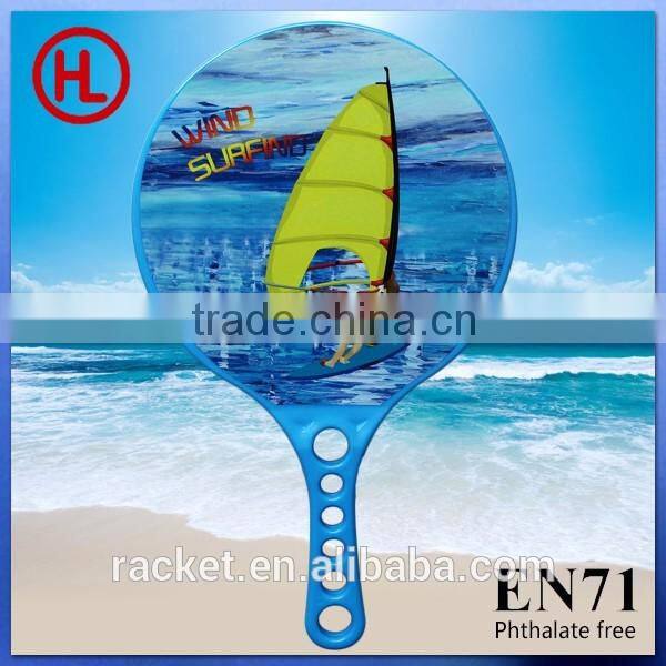 plastic beach paddle ,beach tennis racket wholesale