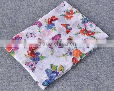 New design fashion autumn lady polyester scarf