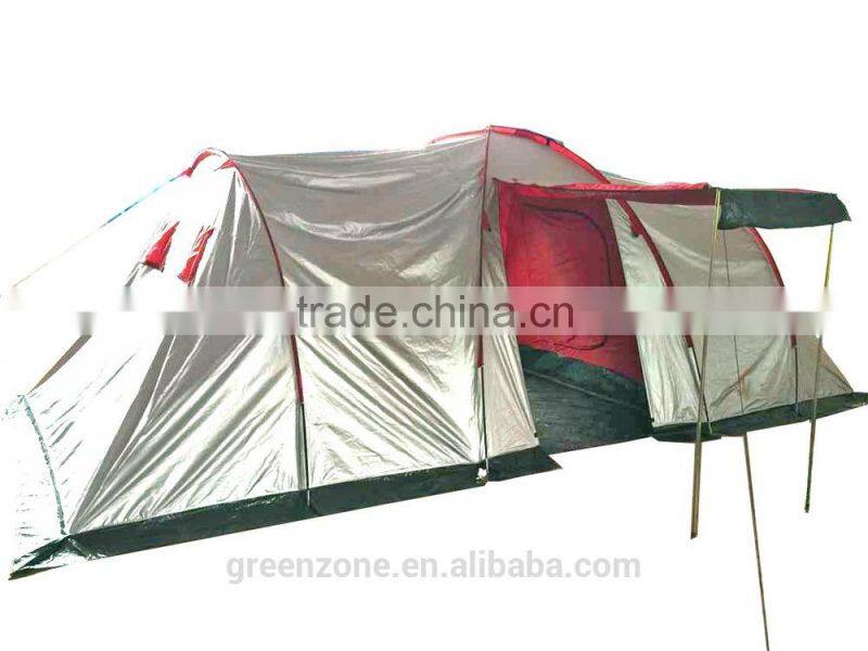 large capacity 10 PERSON FAMILY TENT NEW 2 room outdoor camping tent