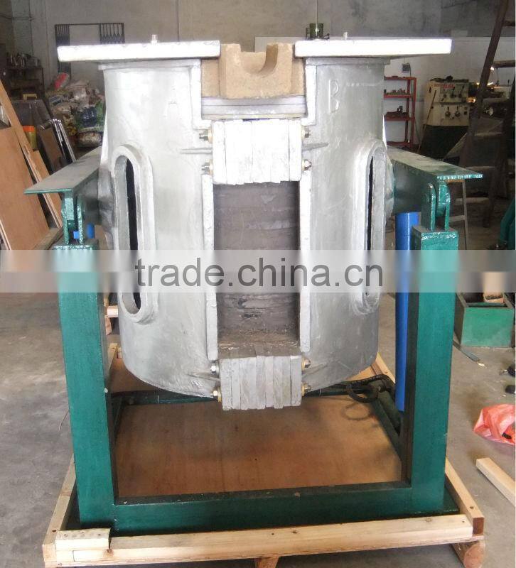Medium frequency coreless induction melting furnace