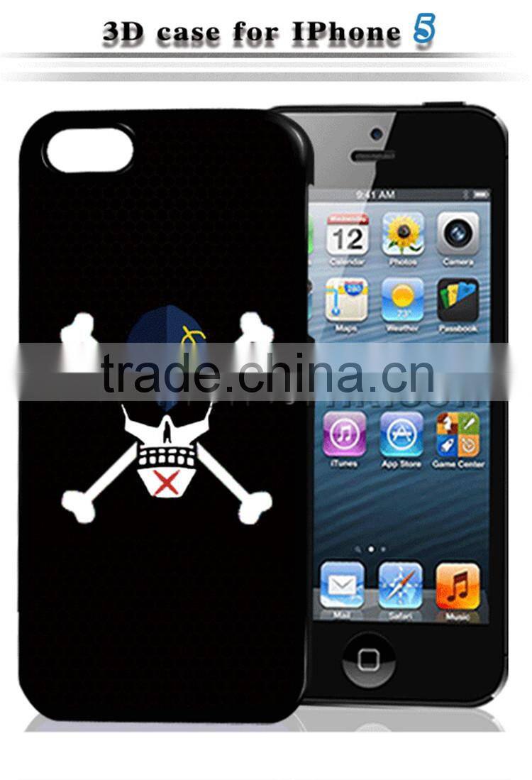 CrossBones Design 3D PC Case For S6 Edge