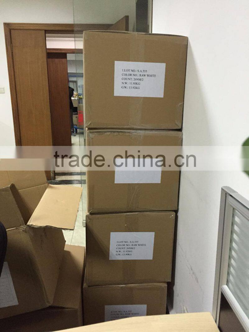 woolen 2/26nm 100% merino wool yarn, 80s tops mercerized