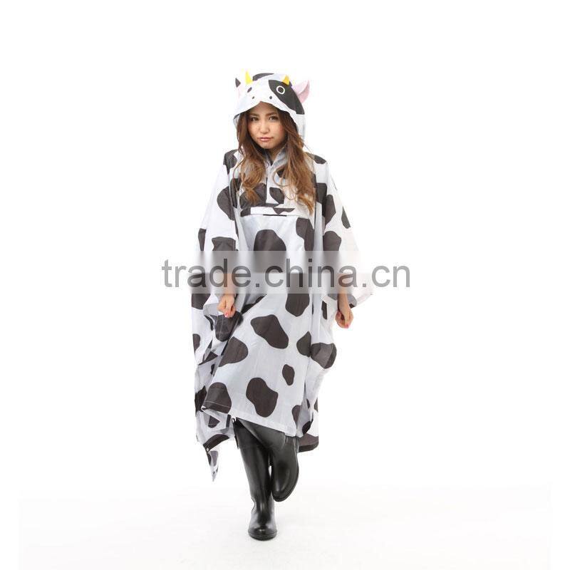 Cartoon Custom Printed Kids Raincoat Ponchos