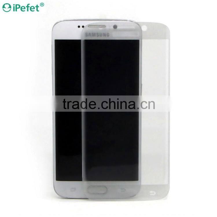 Premium 0.2mm Curved Full Cover Tempered Glass Screen Protector For Samsung Galaxy S6 Edge