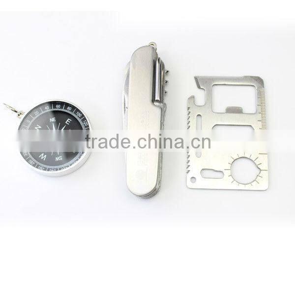 Fashionable survival tool camping kit