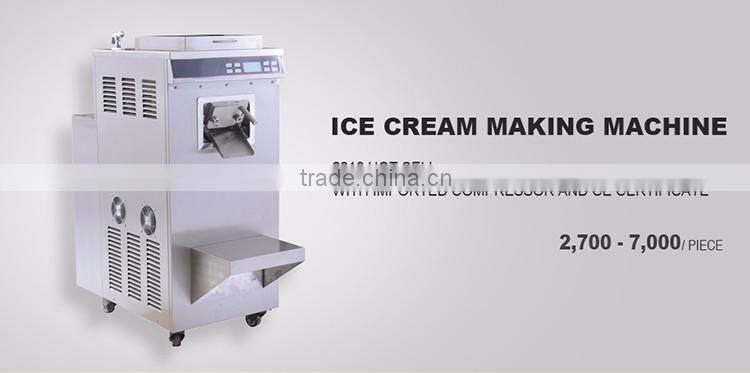 2016 new item european standard quality merry cream machine with CE approved with imported parts