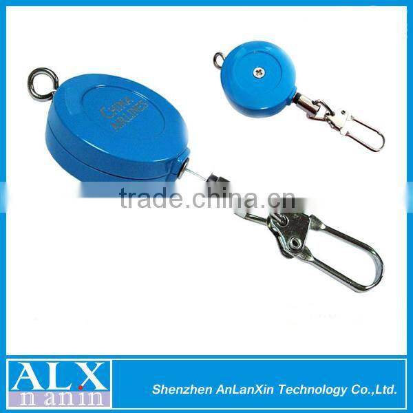 High quality purple retractable heavy duty badge reel