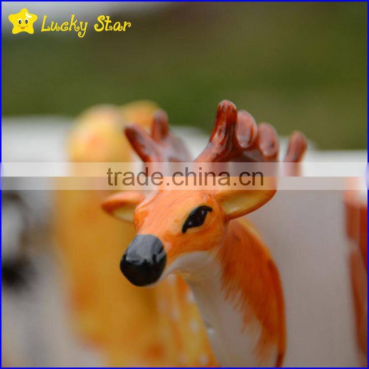 Ceramic 3D animal shape mugs for coffee or tea novelty cups food grade stoneware