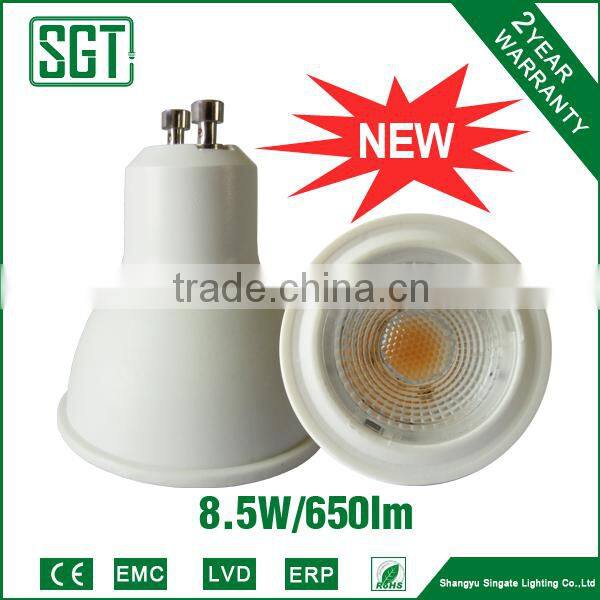 gu10 cob led light 7w 8w spot