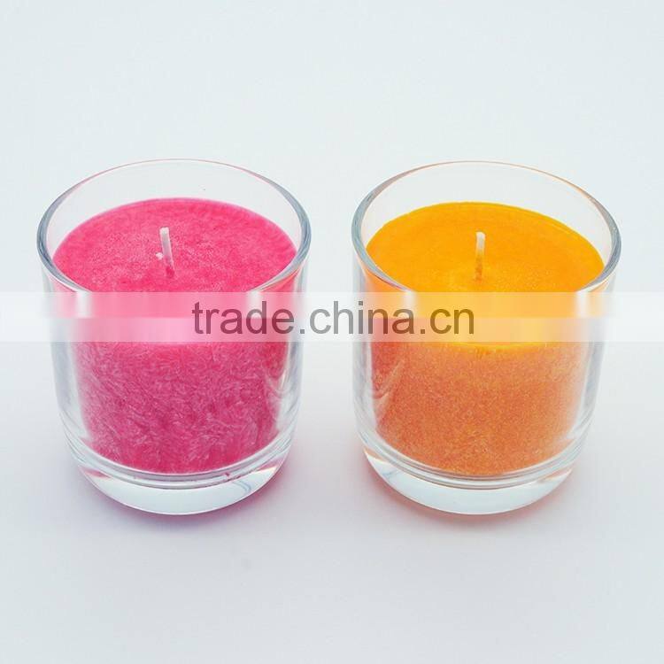 Painted scented candle/ scented soybean candle/ scented candle in glass jar