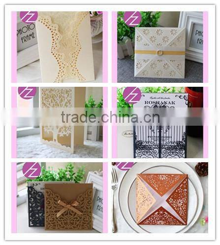 Laser Cut Wedding Decoration Place Card Holder Seat Card ZK-10