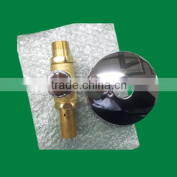 Hand control toilet flush valve