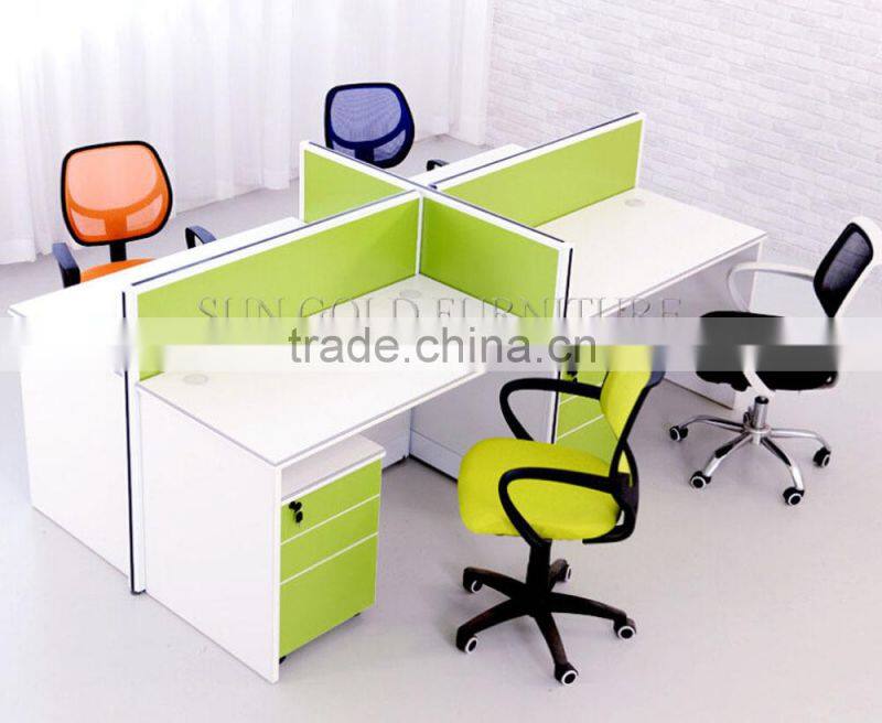 Modern Cheap Green Long X Workstation Divider(SZ-WS261)