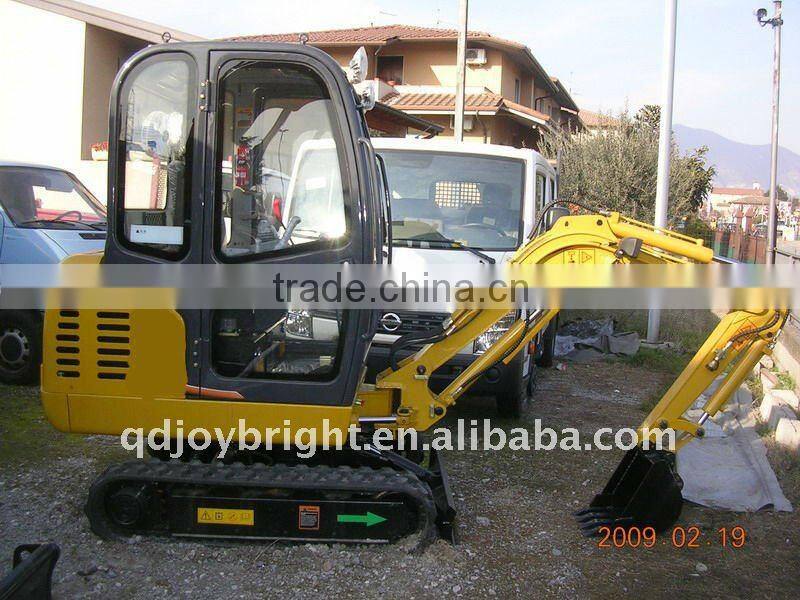 1.8ton crawler excavator with Japan Yanmar engine
