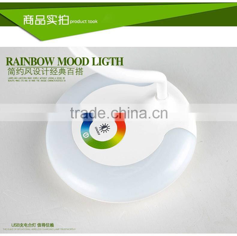 Rechargeable Flexible JK-848 LED led emergency lighting lamp magic touch lamp led color changing table lamp