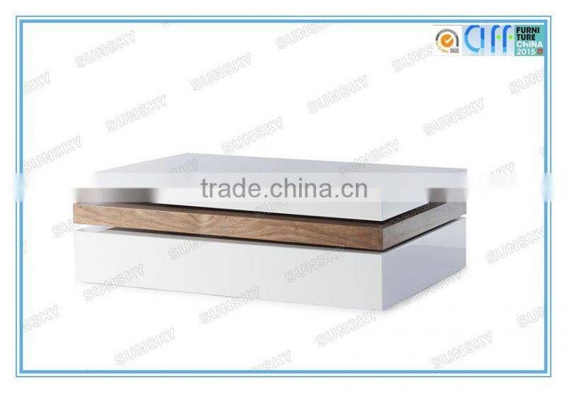 modern living room mdf furniture design tea table SK1328A