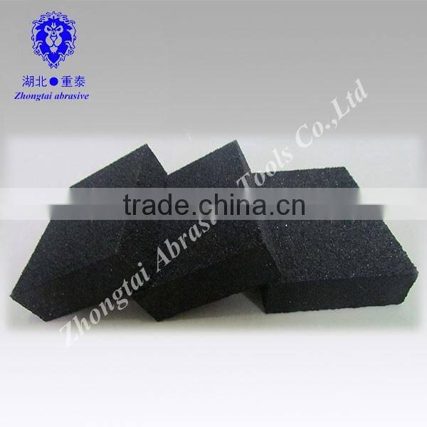Trapezoidal block sanding spong abrasive ,cleaning sponge